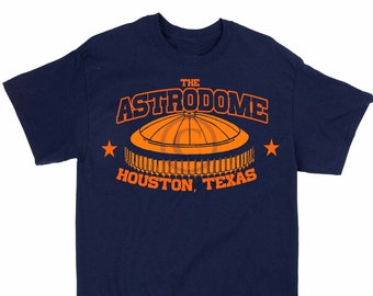 The Houston Astrodome Vintage Shirt, Retro H town Space city shirt, Gift  for dad, gift for mom, Gift for Houston Astros Fan