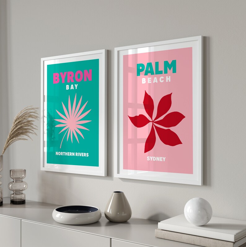 Set of 8 Australian Beaches Wall Art Digital Download Etsy