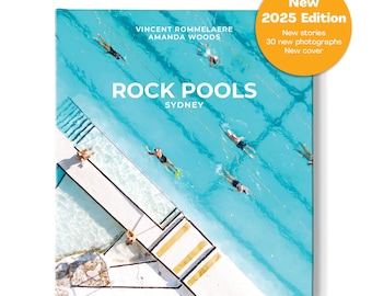 Rock Pools of Sydney Book: Bondi Icebergs & Ocean Pools (204 Pages)