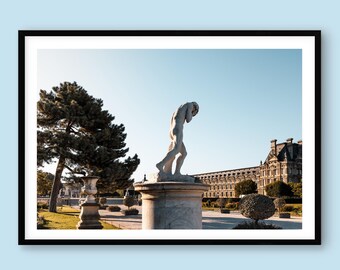 Louvre Garden Print: Paris Sculpture Fine Art Photography