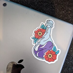 Magic Potion Sticker | Fantasy Vinyl Sticker for Laptop, Water Bottle, Witchy Aesthetic, Spooky Gift, Spell Bottle Decal