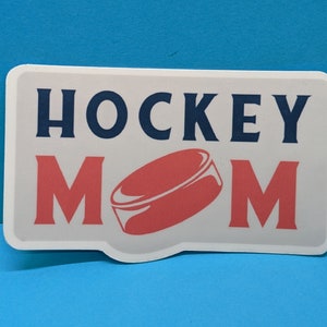 Hockey mom sticker, Gift for hockey moms