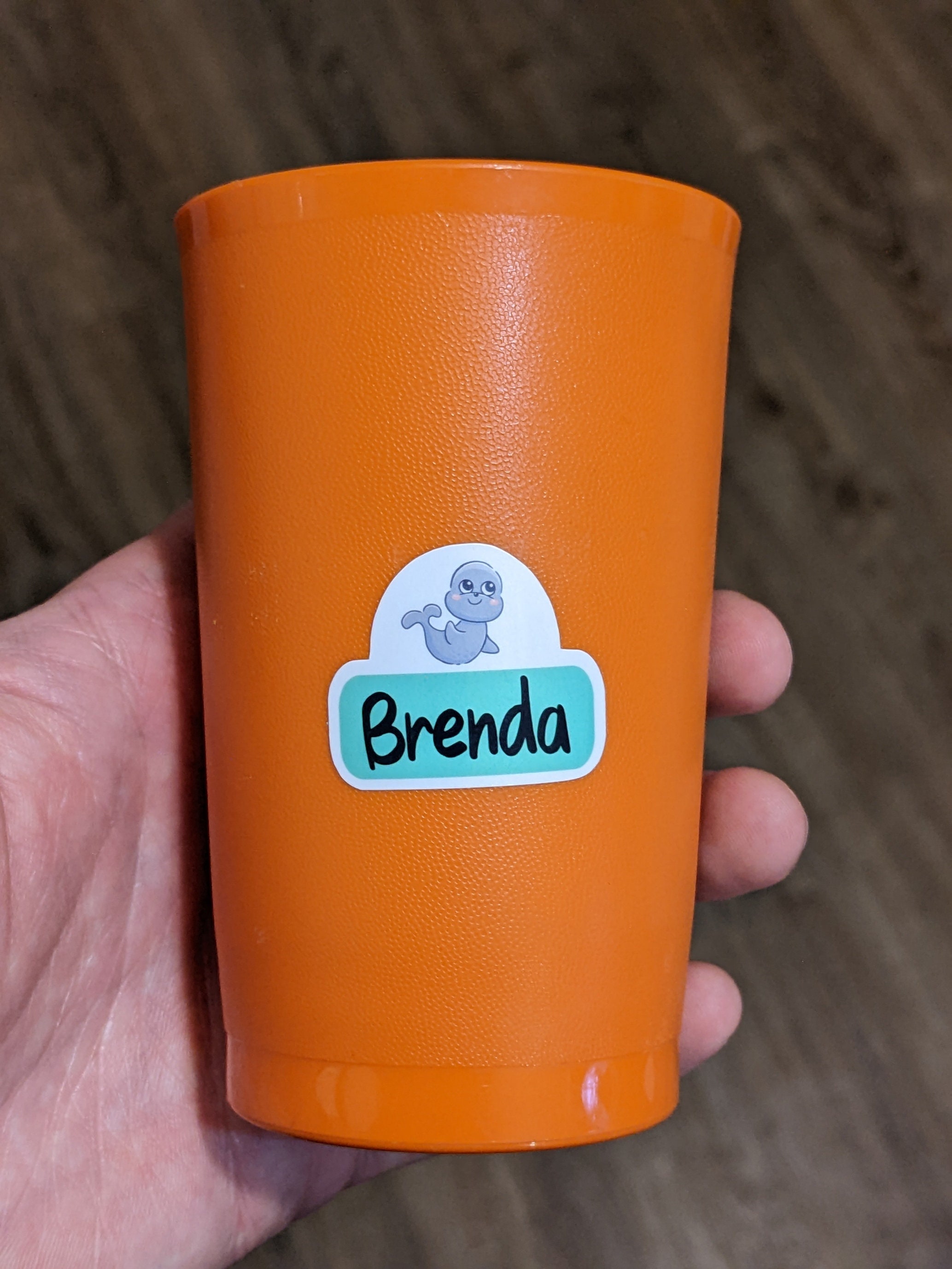 Cute Custom Daycare Labels 12 Dishwasher Safe Labels Etsy