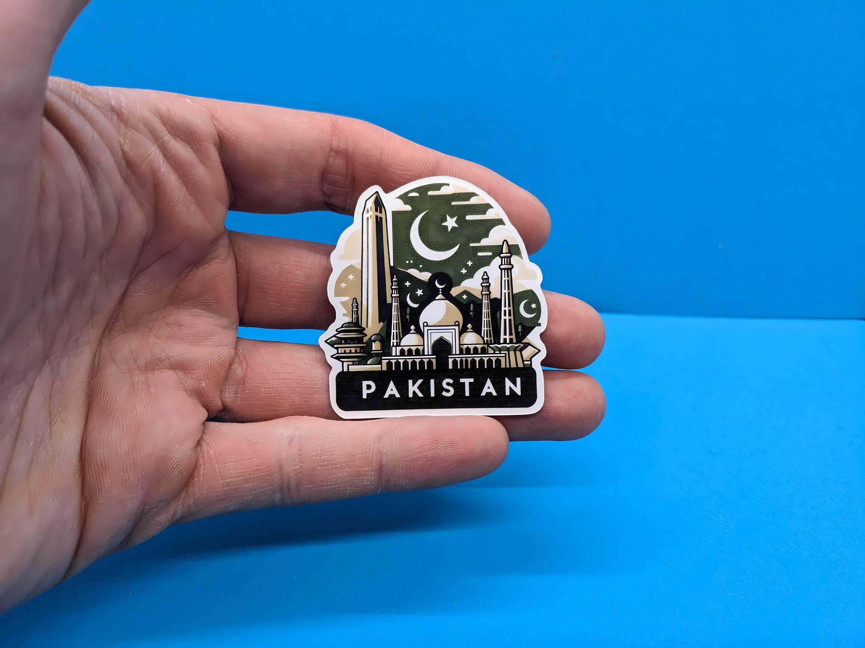 Pakistan Flagge Auto Aufkleber Vinyl – 10x6,7 Cm + 2 Bonus-Sticker, Wasserfest & UV-beständig