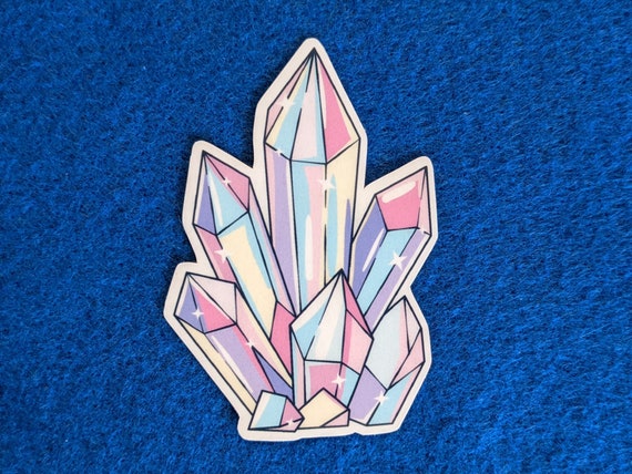 It's a Spiritual Thing Crystals Stickers