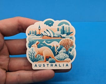 Feuille D'autocollants A5 En Vinyle Perth Monuments – Timbres