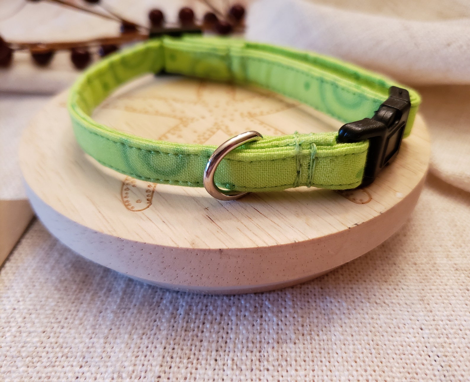 Kitty Cool Cat Meow Collar Neckwear 3/8 Pet Adjustable Etsy