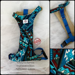 Turkey Harness handmade: Adjustable Duck Pet Harness, USA Made