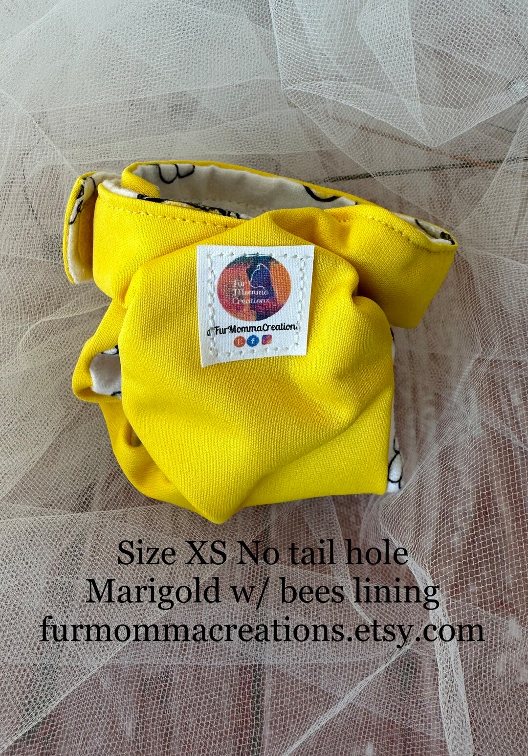 Dog diapers no clearance tail hole