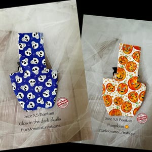 XS Bantam Chicken Diaper Stylish Adjustable suspender w/ waterproof diaper pouch House Chicken Special Needs Limited prints  USA Made