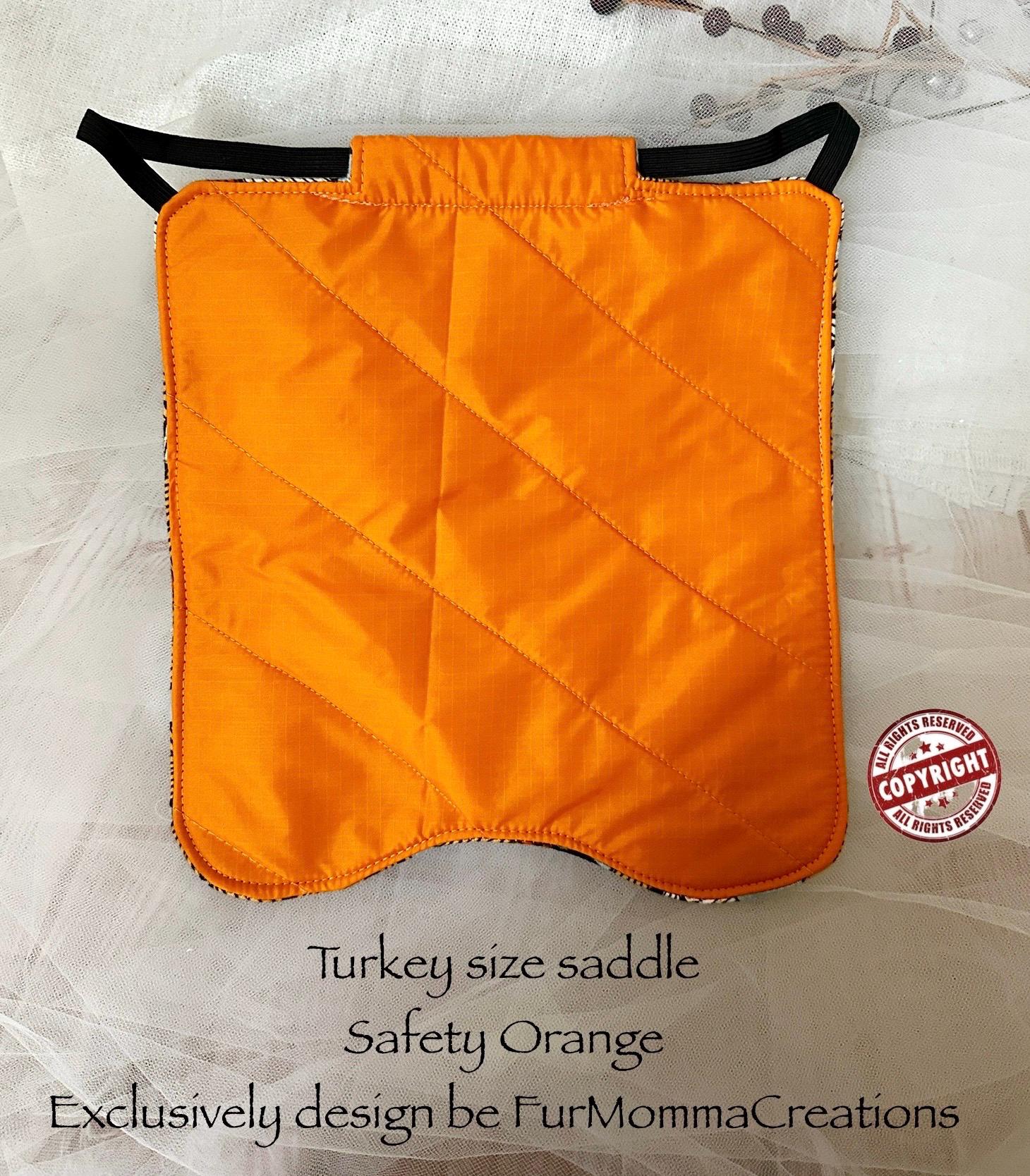 Turkey Back Protection Turkey Saddle Quilted Hen Apron Multi Layered Jacket Feather Protector ...
