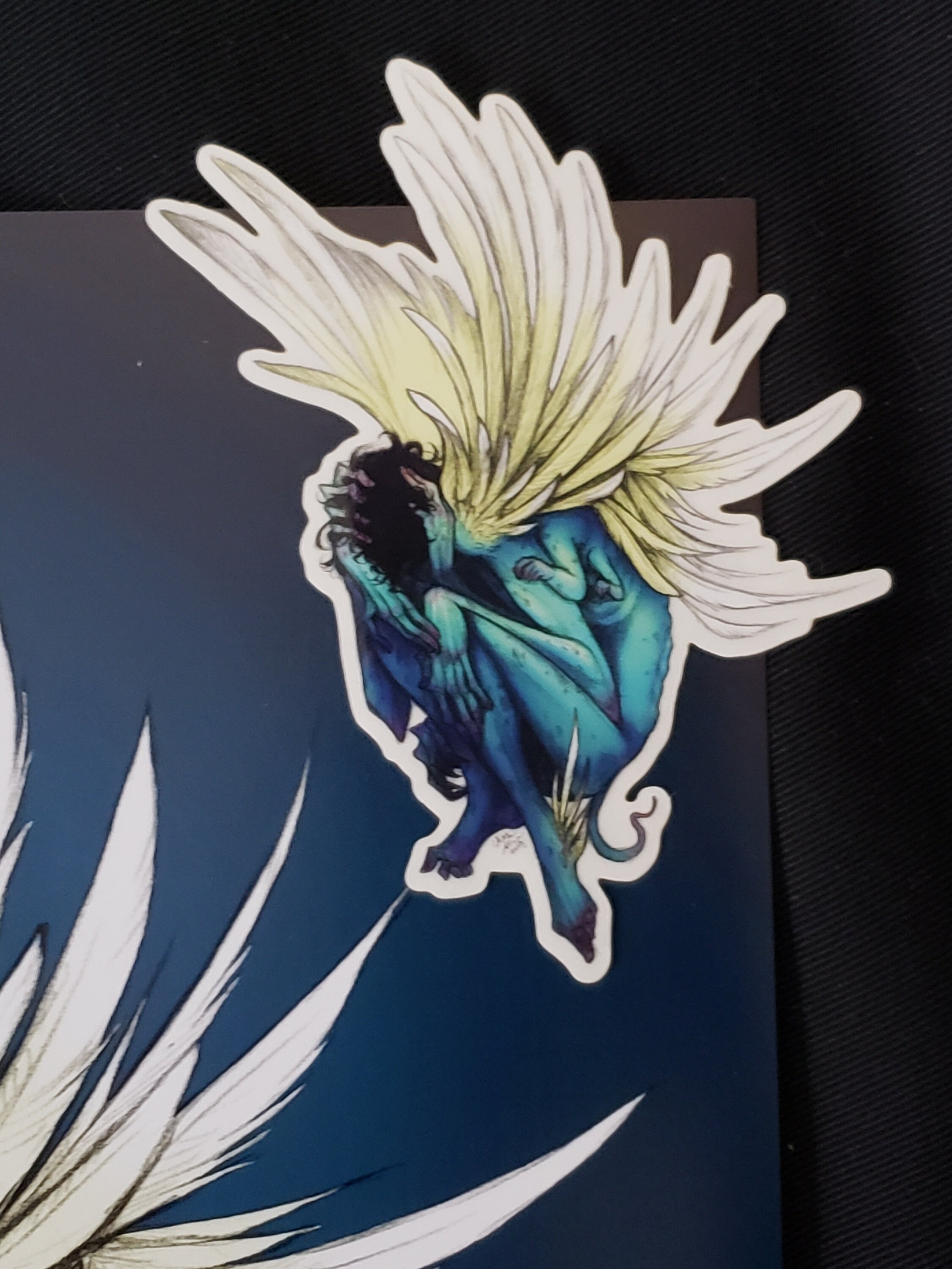 Angel Sticker - Etsy