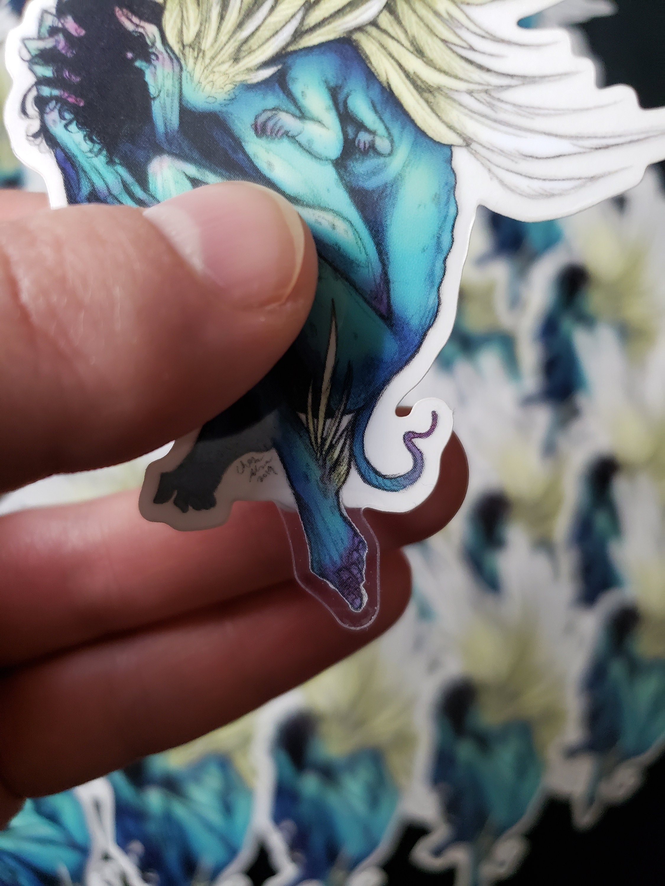 Angel Sticker - Etsy