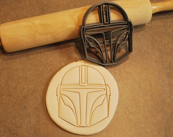 Bounty Hunter mandalorian Cookie Cutter