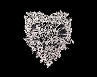 Bleeding Hearts Enamel Pin