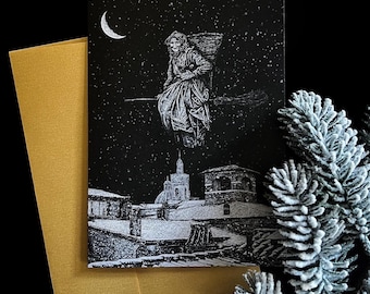 La Befana 5x7 Greeting Card