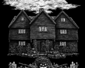 Samhain at the Witch House 8x10 Print