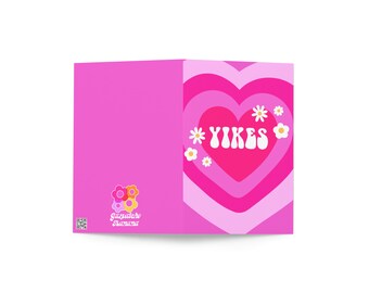 Yikes Heart - 5″ × 7″