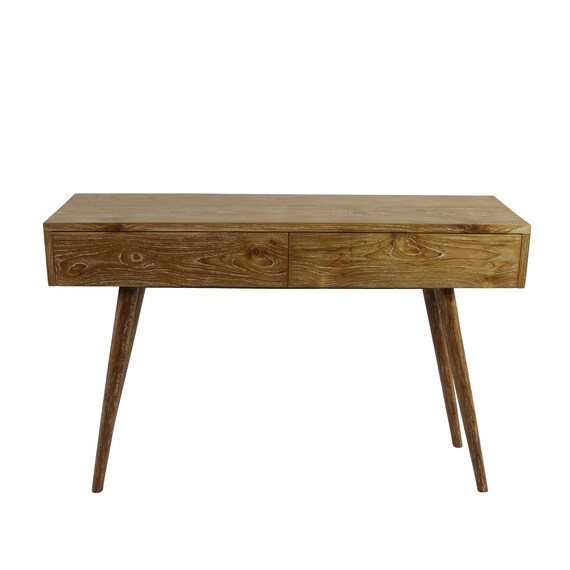 Modern Desk With Drawers Etsy