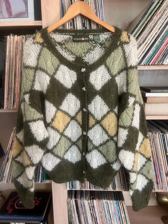 Stussy mohair cardigan - Gem