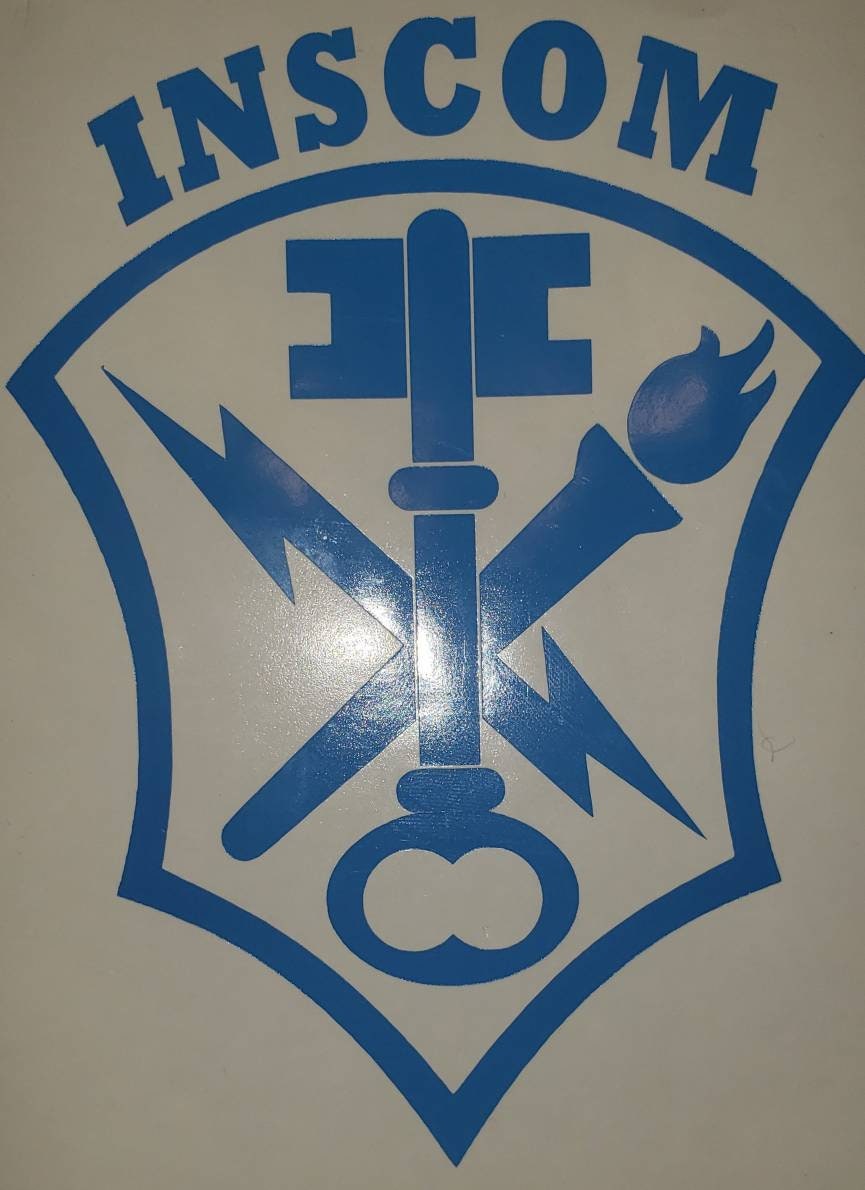 INSCOM U.S. Army Intelligence Command Decal - Etsy