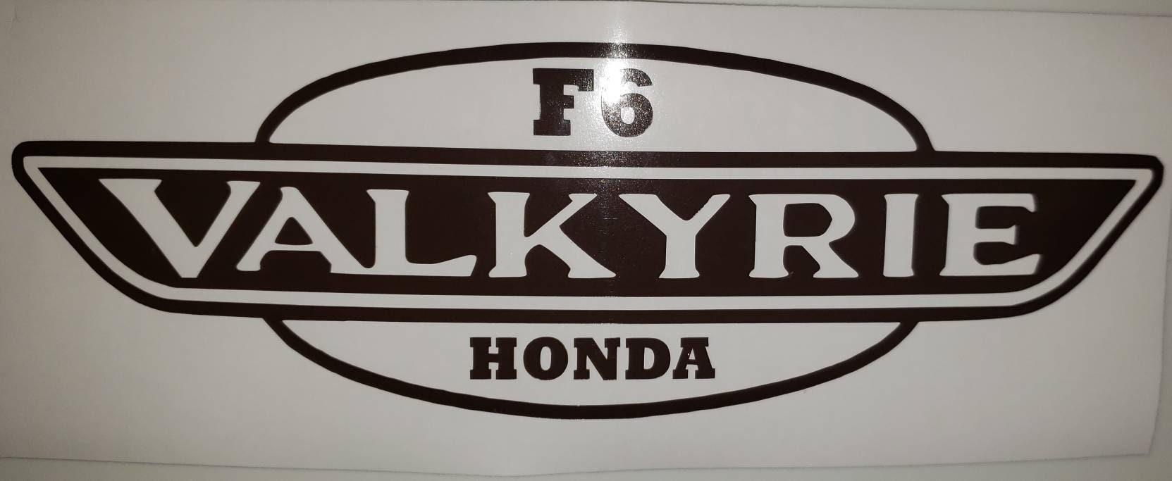Honda Valkyrie F6 Decal Etsy