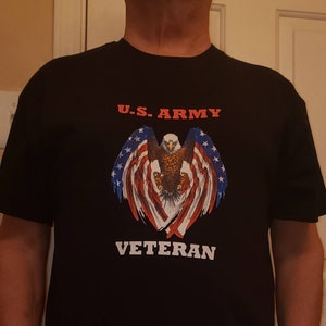 US Army Veteran Shirt, Eagle