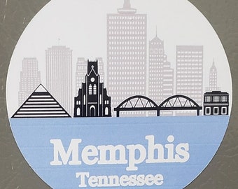 Memphis Refrigerator Magnet