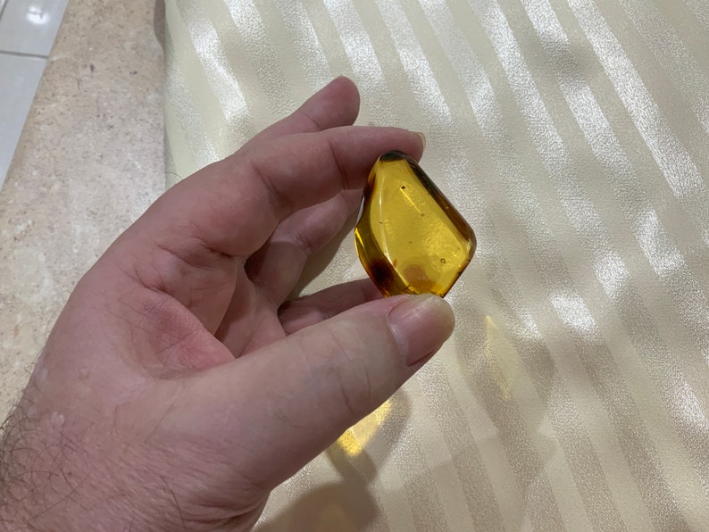 Natural Mexican amber Chiapas amber Wire wrap Amber piece