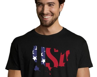 America map t-shirts, Fourth of July shirts, USA flag shirts , America map tees, usa t-shirts, independence day