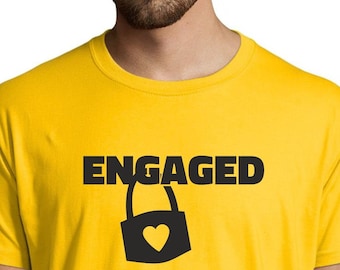 Engaged tshirts, groom party, groom squad t-shirts, bachelor party, t-shirts for man, gifts for him, groom squad tees