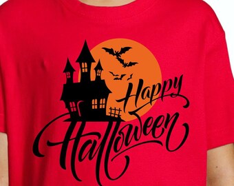 Happy Halloween T-Shirt: Kids Witch Shirt, Toddler Costume