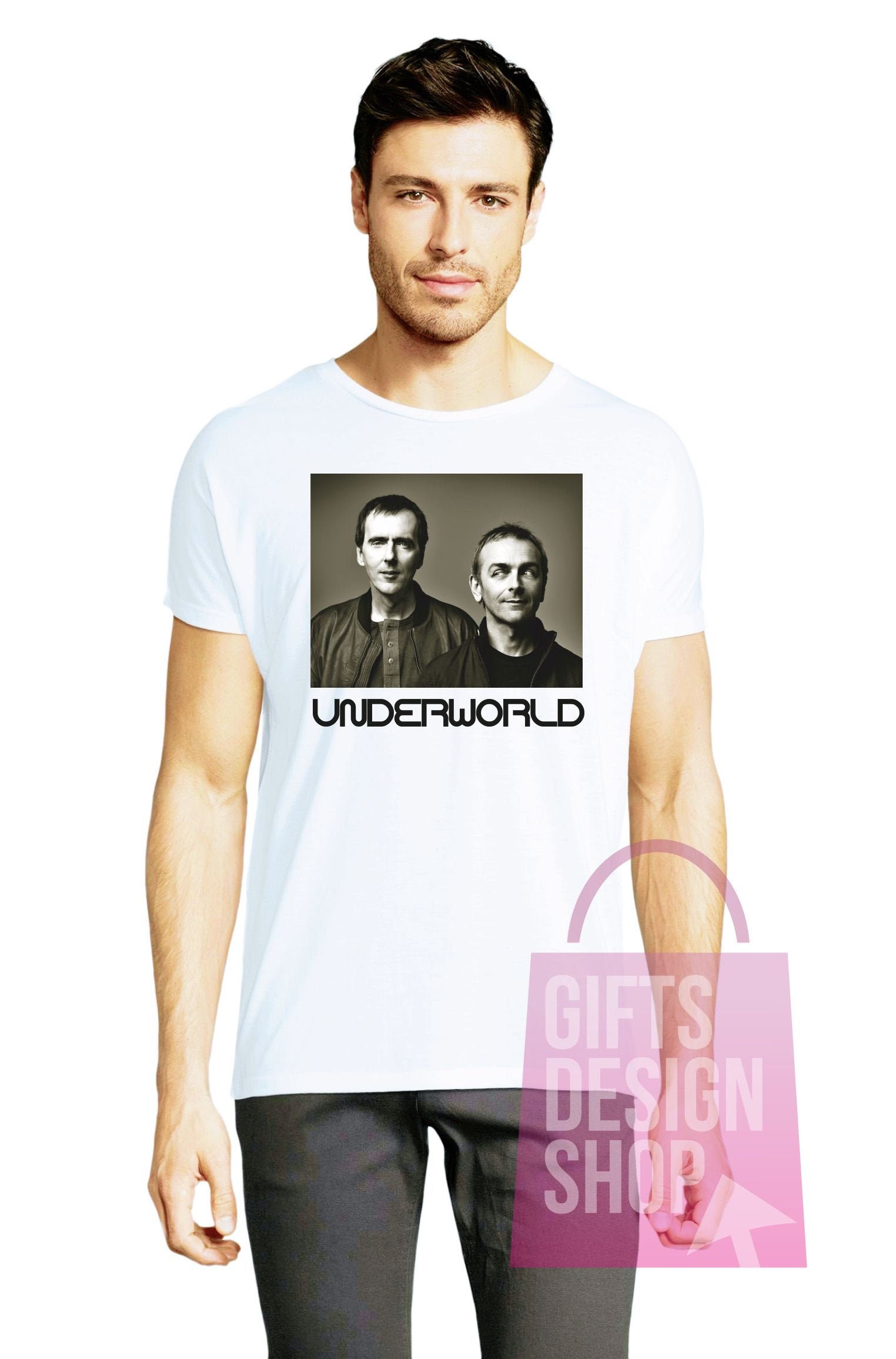 Underworld Band T-shirt: Sublimation Print, Music Fan Tee - Etsy