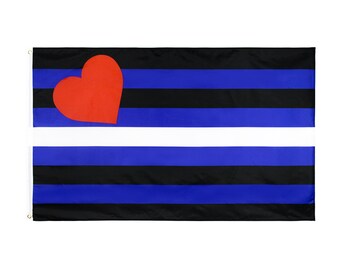LGBTQ LEATHER PRIDE FLAG ZIPPER PULL