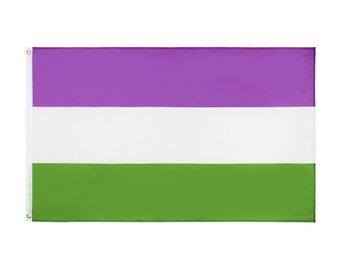 Genderqueer Pride Flag  3 x 5 Feet  LGBTQ