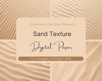 Light Sand Texture Pack, Sand Digital Paper, Beach Background, Sand Dunes, Summer Vibes, White Sandy Beach Pattern, Tropical Paper.