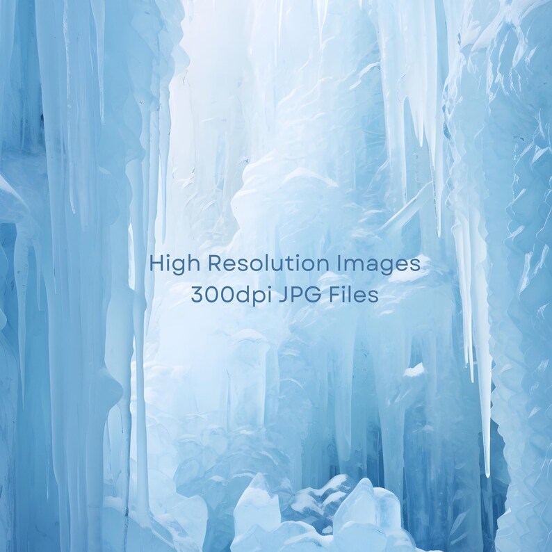 K&ouml;nnte beinhalten: Nahaufnahme einer blauen Eish&ouml;hle mit Eiszapfen, die von der Decke h&auml;ngen. Das Eis ist glatt und durchscheinend, und das Licht scheint hindurch und erzeugt einen wundersch&ouml;nen, &auml;therischen Effekt.