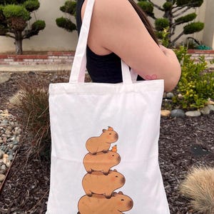 Capybara tote