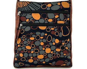Delia, Aboriginal art, hand printed, fabric, Grandmothers Country, Rowena Morgan, Nagula Jarndu, Broome, Women, Fair Trade, Australia,