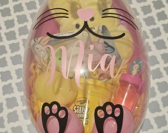 Personalized Jumbo Easter Egg, Easter Basket