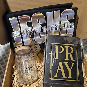 Prayer Box, Faith Box, Blessing Box, & Worship Gift Box Handmade Gift |Christian Gift Ideas |Scripture Gift | Faith-Based Gift Ideas