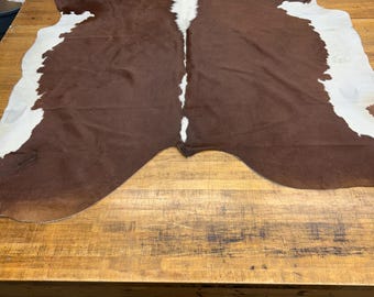Hereford Hair on Hide Rug