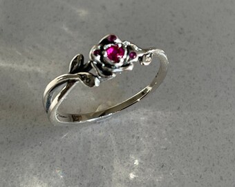 Pandora 925s ALE Beauty and Rose Ring Size 56 Free Gift Packaging