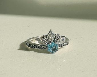 Pandora 925s ALE Disney Elsa Frozen Ring Size 52 Free Gift Packaging