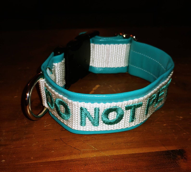 Do Not Pet Collar Service Dog Gear Emotional Support Animal Etsy