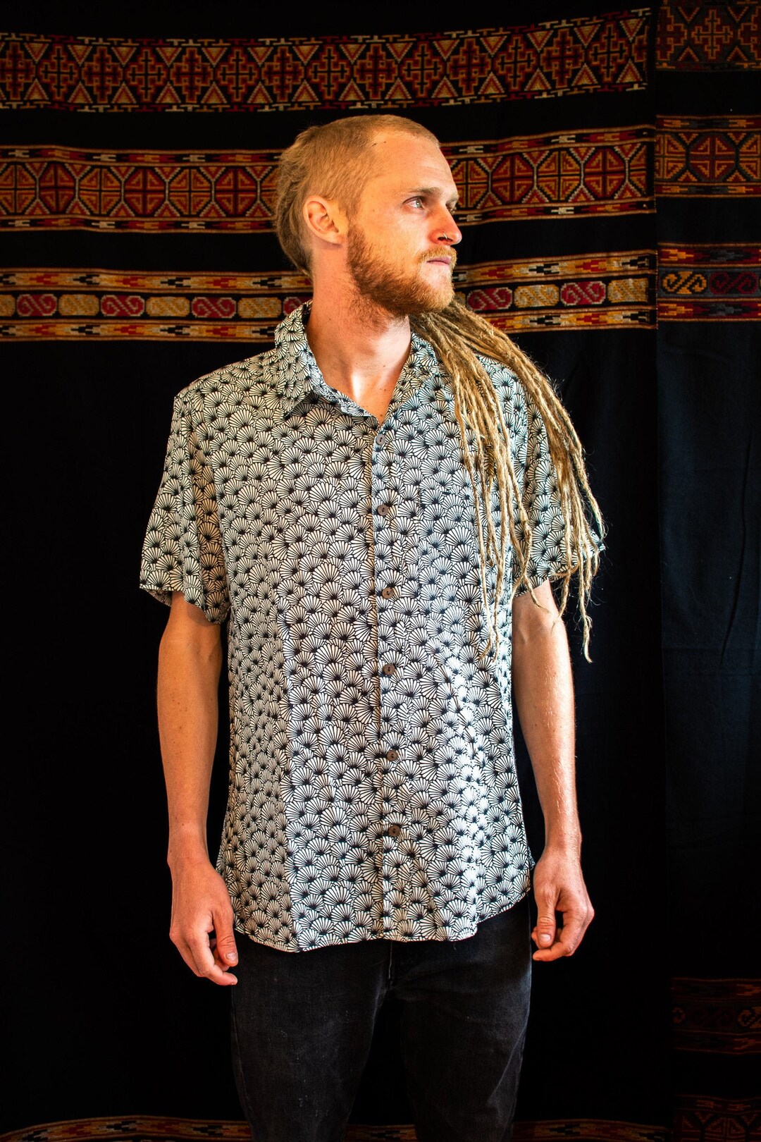 Chemise Eddie Bauer Verte Manches Courtes - Taille L Homme | Chemise Boutonnée Ventilée Randonnée Pêche
