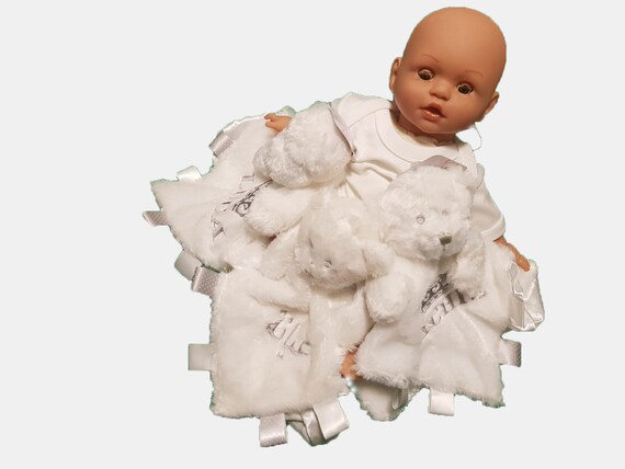 personalised tag blanket