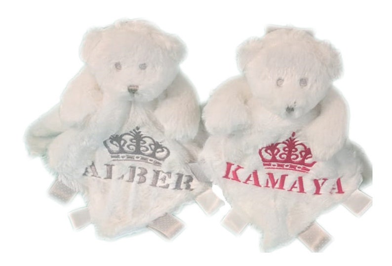 personalised baby teddy
