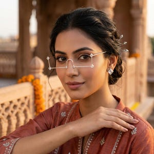 Geometric Face Jewelry Silver, Festival Face Chain, Crystal Face Accessory, Avant Garde Jewelry, Statement Face Piece, Editorial Jewelry