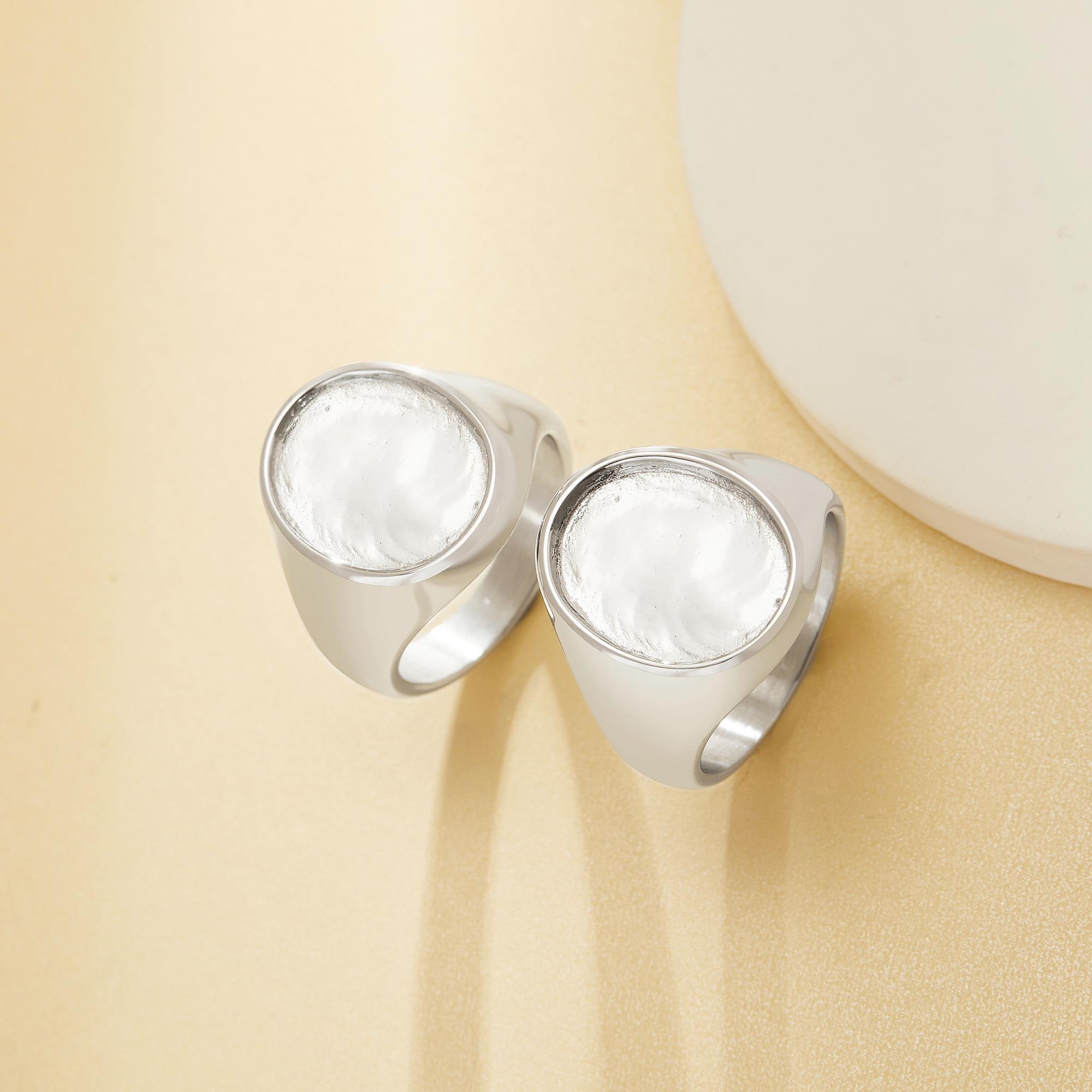 20 Ganci Per Orecchini Francesi In Acciaio Inox, Color Oro Rosa